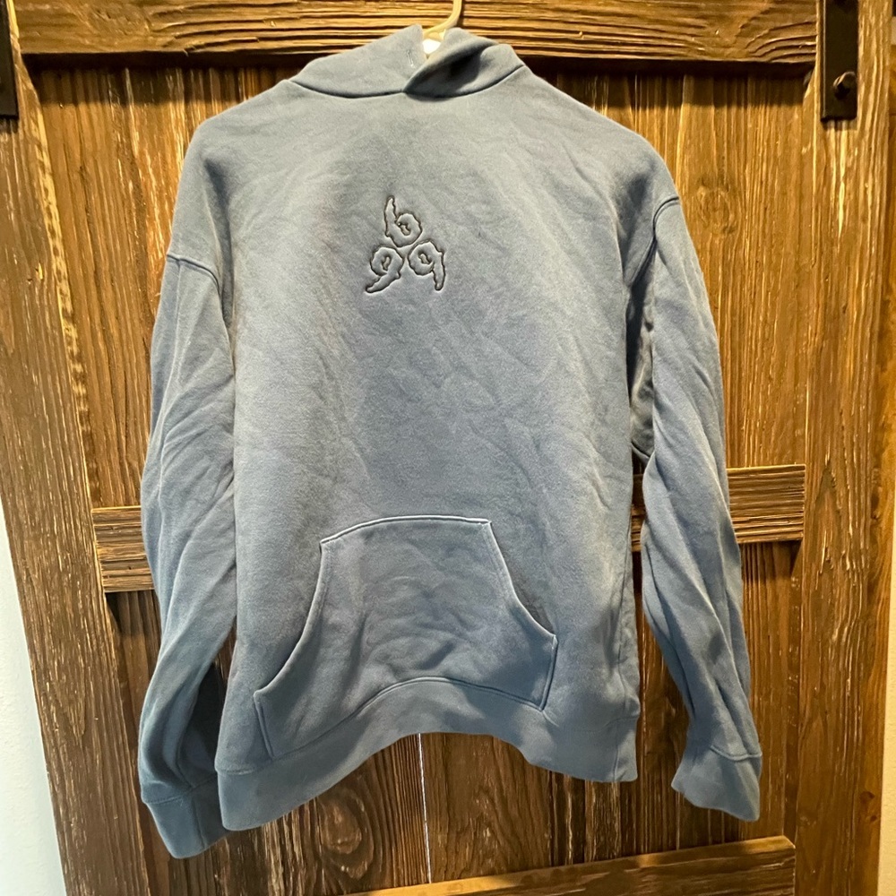 999 Forever Essentials Hoodie - Blue Medium